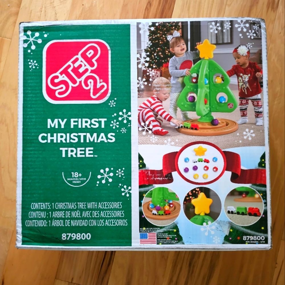Step2 My First Christmas Tree Ornaments Star Train Toddler